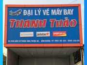 Bảng Hiệu Đại Lý Bán Vé Máy Bay