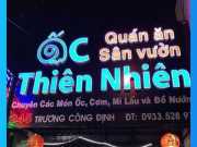 Bảng Hiệu Quán Ốc