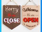 Bảng Hiệu Open Close