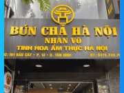 Bảng Hiệu Bún Chả Hà Nội
