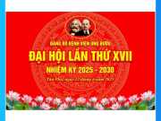 Backdrop Đại Hội Đảng