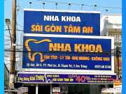 Bảng Hiệu Màu Xanh Dương