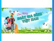 Backdrop Ngày Hội Gia Đình