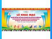 Backdrop Ngày Hội Thể Thao