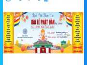 Backdrop Phật Đản