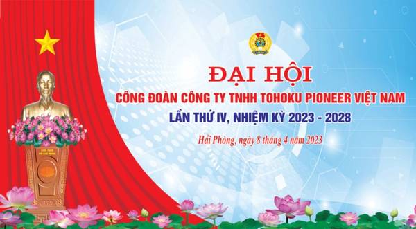 Mẫu backdrop đại hội đảng đẹp, sang trọng