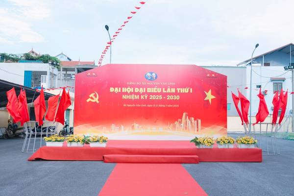  Ph&ocirc;ng nền đại hội đại biểu lần thứ I nhiệm kỳ 2026 - 2030 