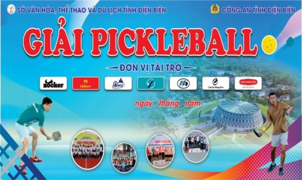 Thiết kế backdrop pickleball chuy&ecirc;n nghiệp