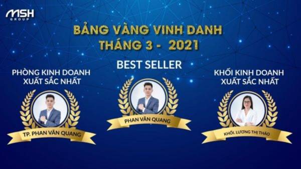 Mẫu backdrop vinh danh c&aacute; nh&acirc;n xuất sắc trong c&ocirc;ng ty