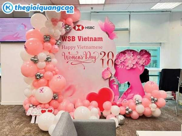 Mẫu phông nền ngày quốc tế phụ nữ sang trọng