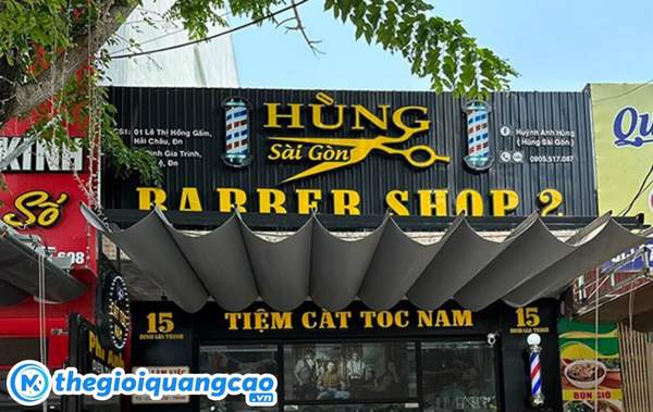 L&agrave;m bảng hiệu quảng c&aacute;o tiệm barber shop gi&aacute; rẻ tại TPHCM