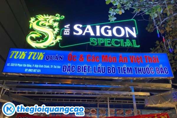 Mẫu bảng hiệu quảng c&aacute;o bia s&agrave;i g&ograve;n Specical