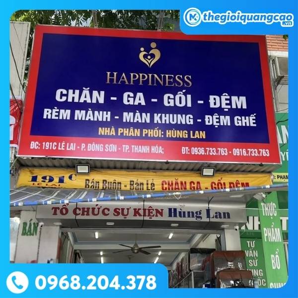 Bảng Hiệu Chăn Ga Gối Đệm