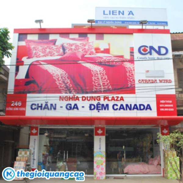 L&agrave;m bảng hiệu chăn ga gối đệm gi&aacute; rẻ tại HCM