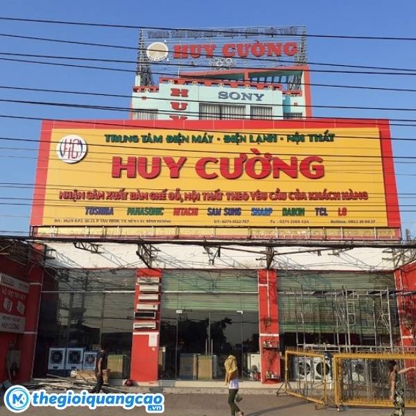 Thi c&ocirc;ng bảng hiệu điện lạnh gi&aacute; rẻ tại HCM