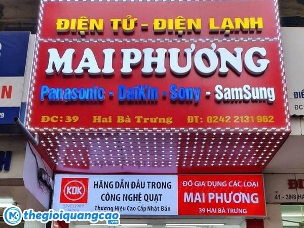 L&agrave;m bảng hiệu điện lạnh gi&aacute; rẻ, trọn g&oacute;i tại TPHCM