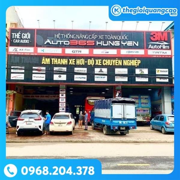 Bảng Hiệu Gara Ô Tô