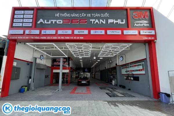 Mẫu biển quảng c&aacute;o phụ t&ugrave;ng &ocirc; t&ocirc;