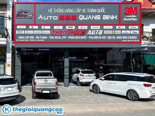 L&agrave;m bảng hiệu gara &ocirc; t&ocirc; chuy&ecirc;n nghiệp tại TPHCM