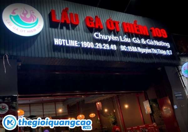 Thiết kế bảng hiệu lẩu nướng theo y&ecirc;u cầu