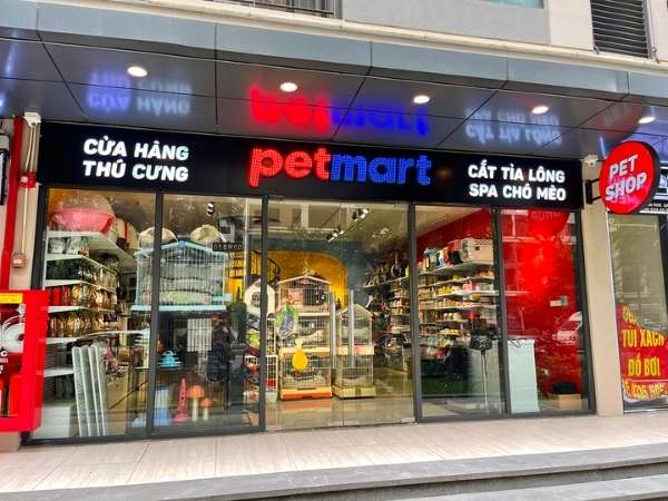 Mẫu bảng hiệu th&uacute; cưng chữ nổi đ&egrave;n led