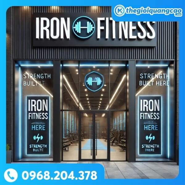 Bảng Hiệu Phòng Gym