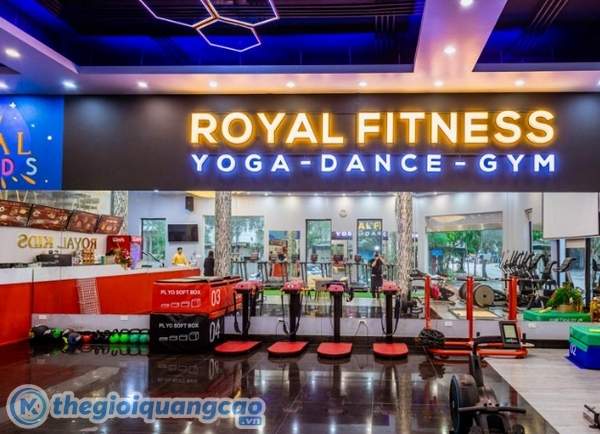 Địa chỉ l&agrave;m bảng hiệu fitness uy t&iacute;n