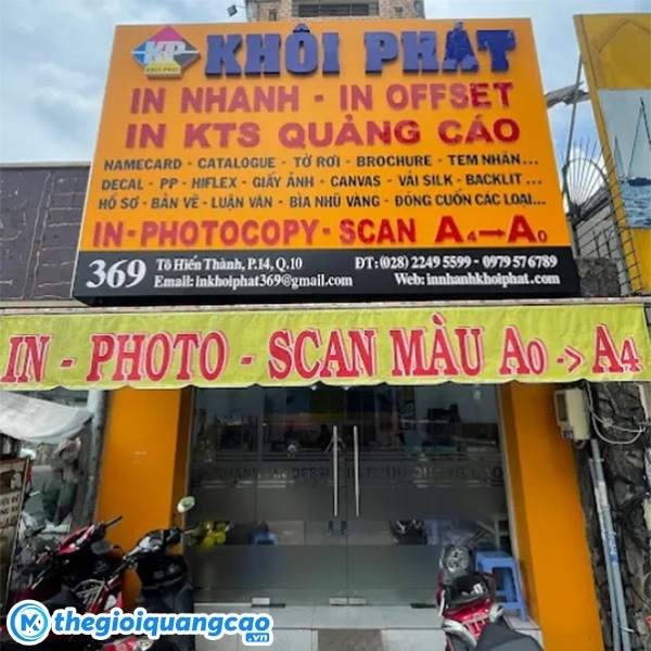 Mẫu bảng hiệu quảng c&aacute;o photocopy Kh&ocirc;i Ph&aacute;t
