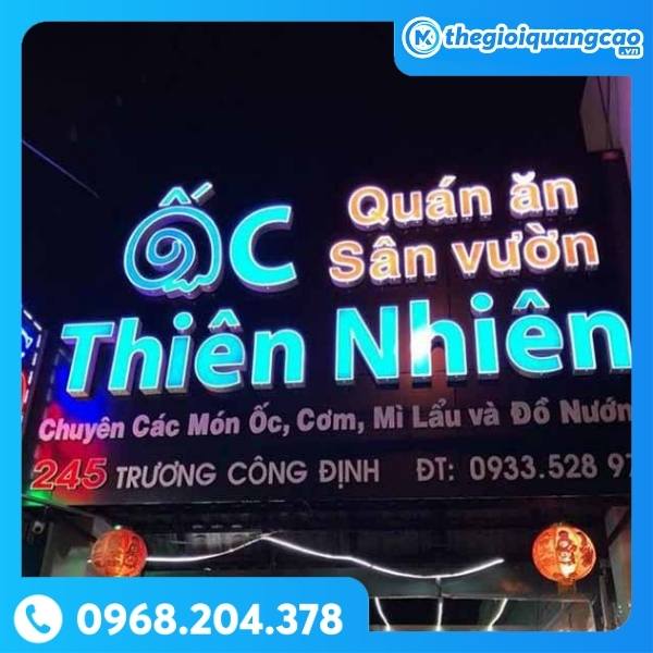 Bảng Hiệu Quán Ốc