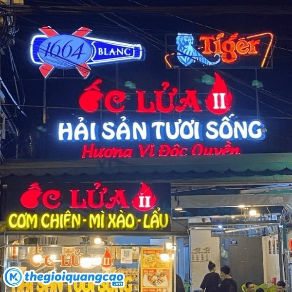 Thiết kế bảng hiệu qu&aacute;n nhậu theo y&ecirc;u cầu