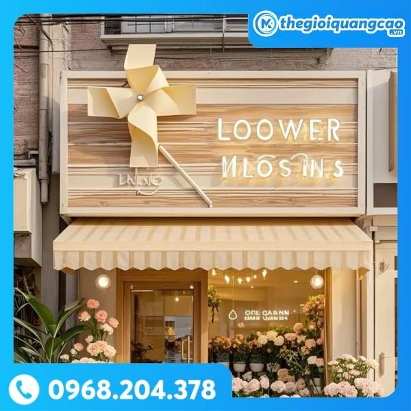 Bảng Hiệu Shop Hoa