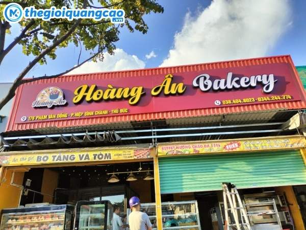 L&agrave;m bảng hiệu t&ocirc;n s&oacute;ng gi&aacute; rẻ tại TPHCM