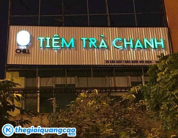 Mẫu bảng hiệu tr&agrave; chanh gi&atilde; tay