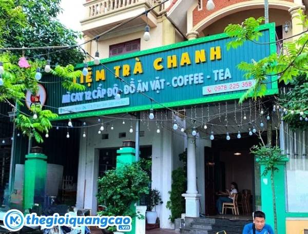 Gi&aacute; l&agrave;m bảng hiệu tr&agrave; chanh