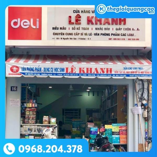 Bảng Hiệu Văn Phòng Phẩm