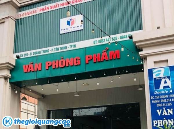 L&agrave;m bảng hiệu quảng c&aacute;o gi&aacute; rẻ tại TPHCM