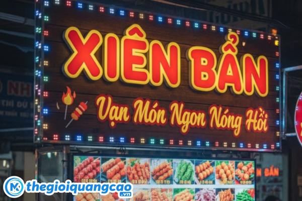 Bảng hiệu xi&ecirc;n que phong c&aacute;ch vintage