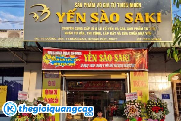 L&agrave;m bảng hiệu yến s&agrave;o gi&aacute; rẻ, chất lượng tại TPHCM