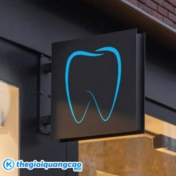 Mẫu biển vẫy nha khoa mang phong cách hiện đại