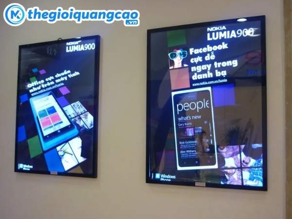 Giải ph&aacute;p quảng c&aacute;o hiện đại với hộp đ&egrave;n led si&ecirc;u mỏng