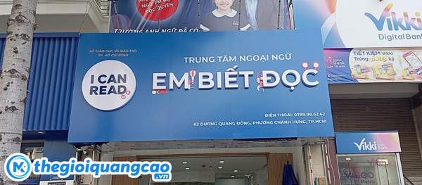 Làm bảng hiệu alu chữ nổi giá rẻ