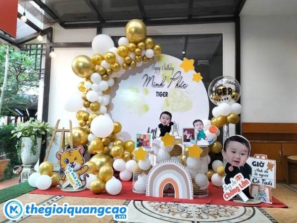 Thiết kế backdrop th&ocirc;i n&ocirc;i theo y&ecirc;u cầu tại HCM