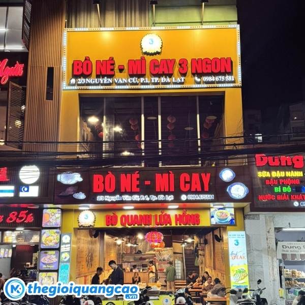 Mẫu bảng hiệu b&ograve; n&eacute; đẹp