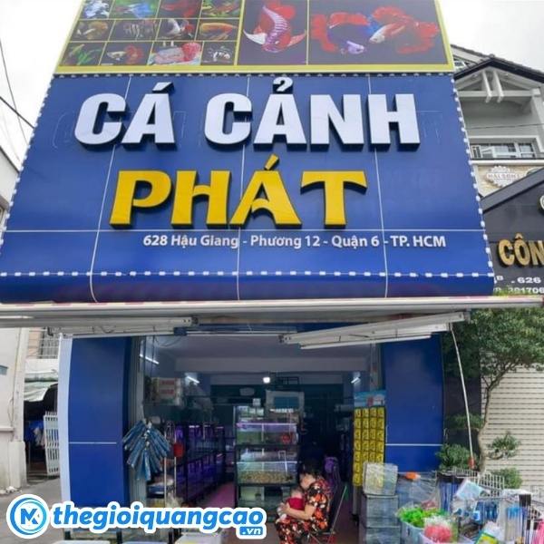 Mẫu bảng hiệu c&aacute; cảnh Ph&aacute;t