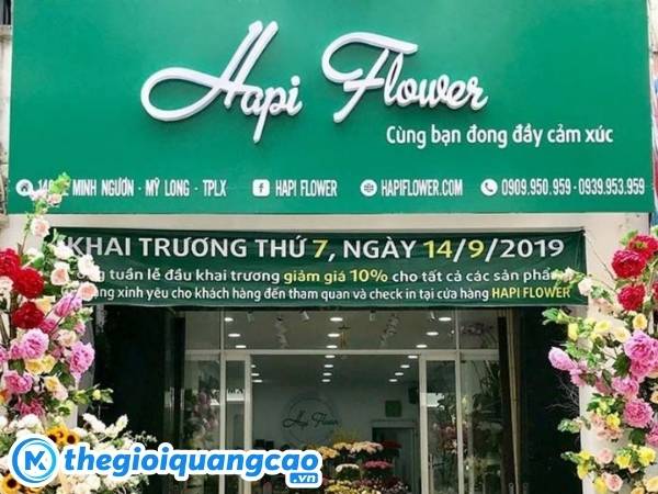 L&agrave;m bảng hiệu c&acirc;y cảnh gi&aacute; rẻ tại TPHCM