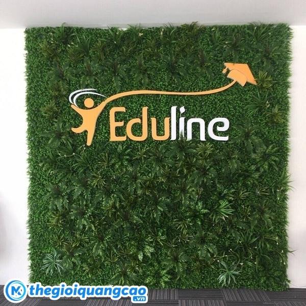Mẫu bảng hiệu cỏ nh&acirc;n tạo Eduline