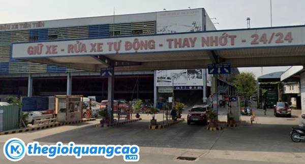 Bảng hiệu b&atilde;i giữ xe chữ nổi mica