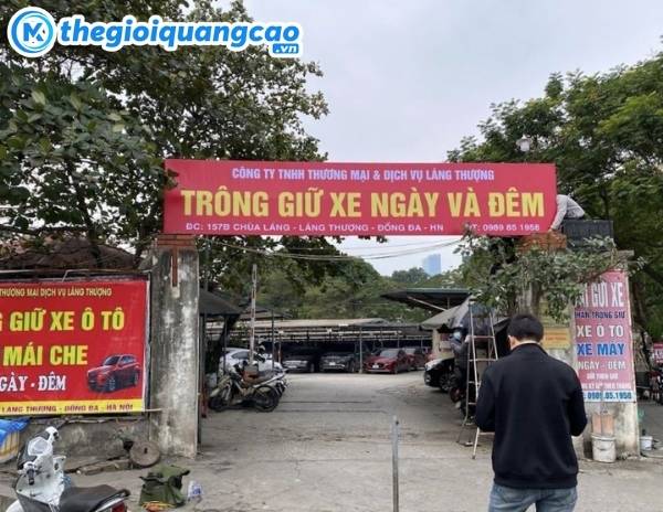 Mẫu bảng hiệu tr&ocirc;ng giữ xe ng&agrave;y v&agrave; đ&ecirc;m