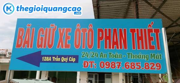 Thiết kế bảng hiệu giữ theo y&ecirc;u cầu