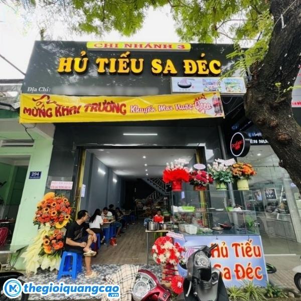 Mẫu bảng hiệu hủ tiếu sa đ&eacute;c